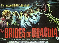 poster for "The Brides of Dracula" (1960)