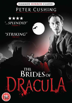 Cover art for The Brides of Dracula, UK dvd. Released by Showbox Entertainment on 22 October
