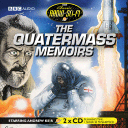 cover art for BBC Audiobooks The Quatermass Memoirs