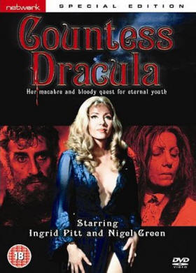 Cover art for Network DVD's 2006 release of Countess Dracula starring Ingrid Pitt